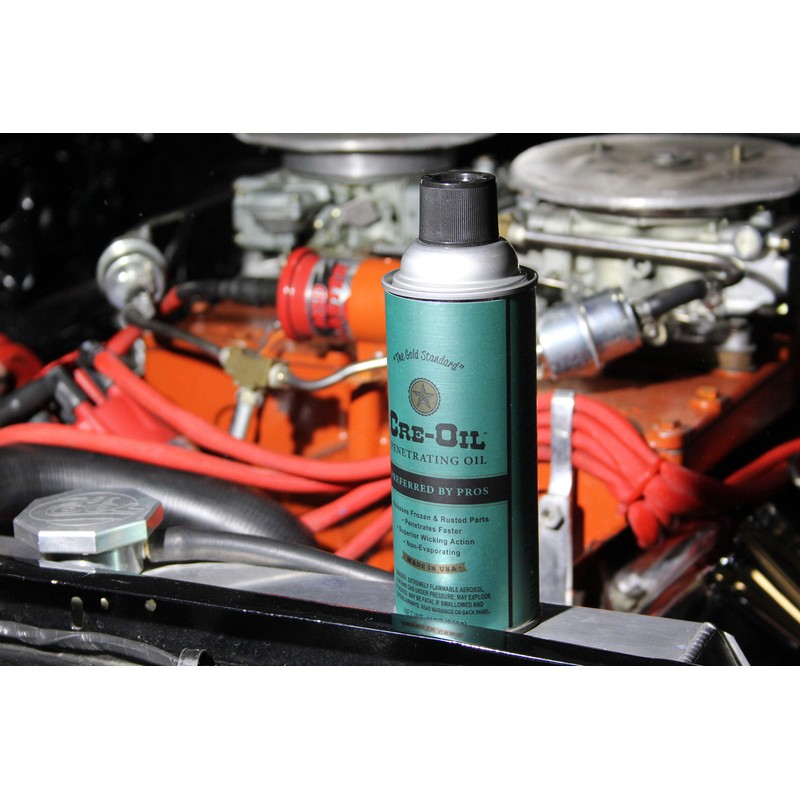 Cre-Oil Penetrating Oil – Low-Viscosity Thread Penetrant for Rusted Bolts,