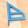 KETIPED 3D Multi-Angle Measuring Ruler,45/90 Degree Aluminum Alloy Woodworking Square
