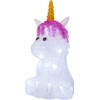 Star Crystaline LED Acrylic Figurine, Acrylic, White, Approx. 15.5 x