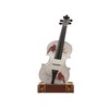 Gerson 2659650 Lighted Musical Holiday Spinning Water Globe Violin, Battery