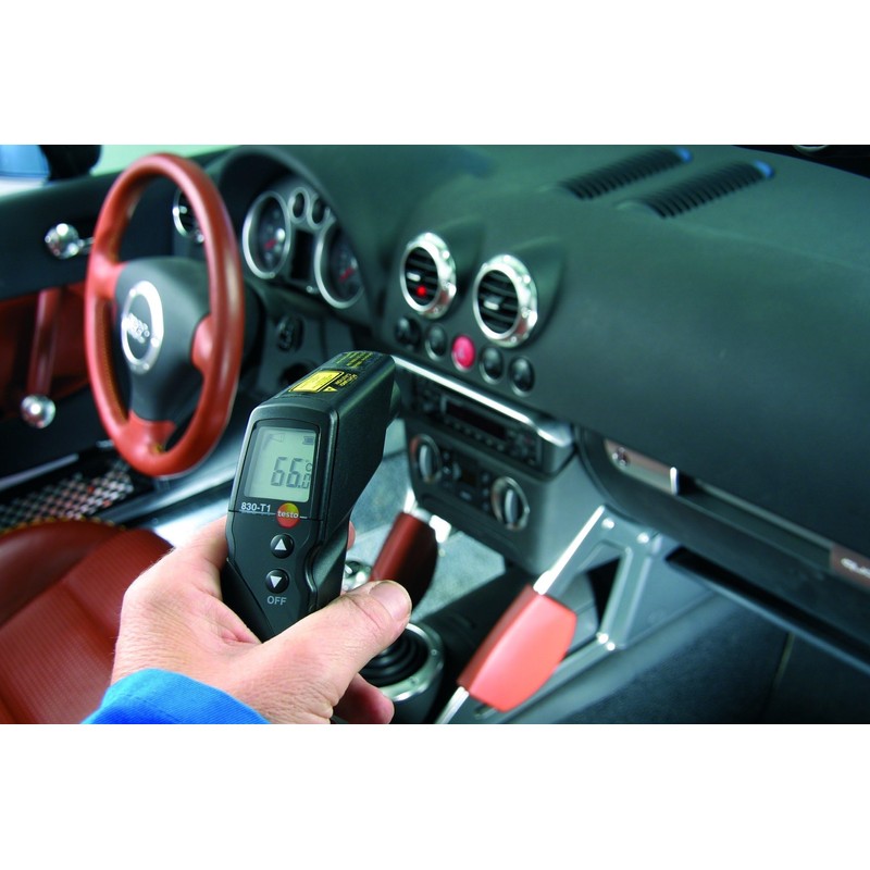 Testo 0560 8311 830-T1 IR Thermometer, 10:1 Optics and Laser