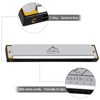EastRock Harmonica C-major Harmonica with Box 10-hole harmonica for student,