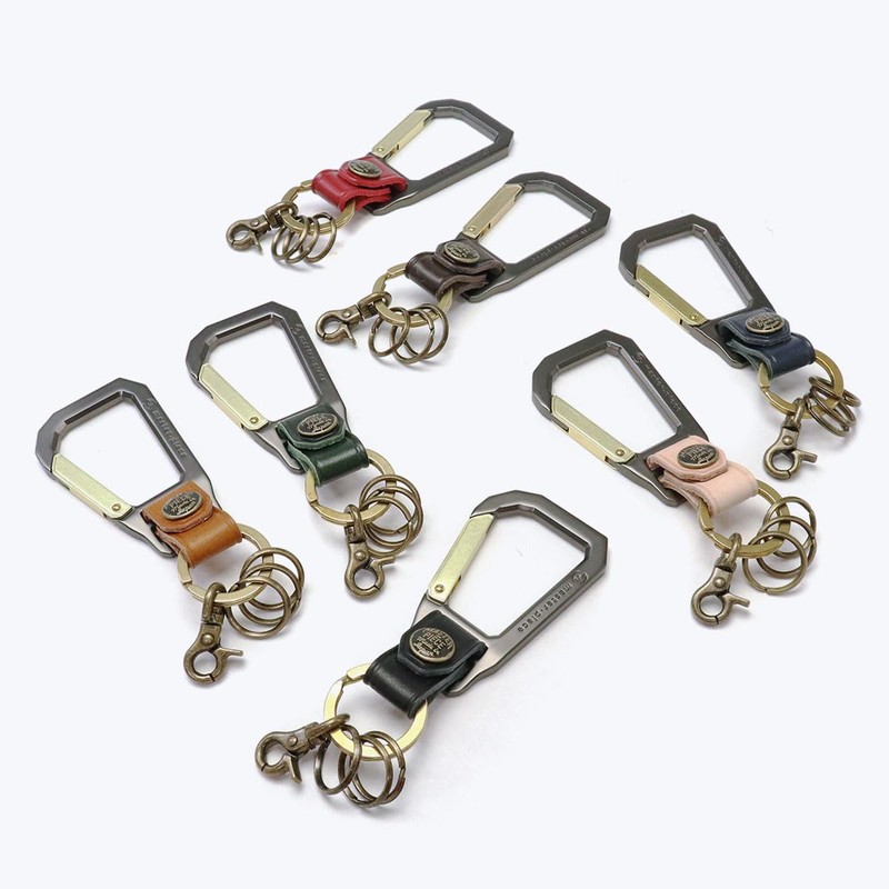 Masterpiece Carabiner Men's Key Chain, Black