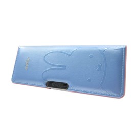 kutuwa Miffy Pencil Case with Sharpener Pencil Cases 2 Door Light Blue x Pink MF510