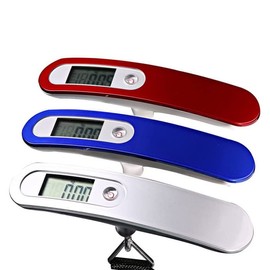 Brenda Travel Luggage Scale Electronic Suitcase Digital Scales High Precision Hanging 110 lb/ 50KG with Backlit Ultra Portable Stainless Steel for (Black)