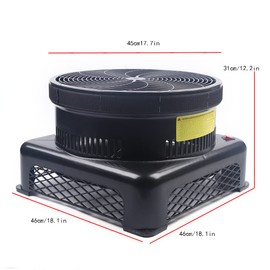 110V 17.7inch 750W Inflatable Fly Guy Air Blower Fan Wind Tube Man Puppet Fly Guys Mini Inflatable Air Blower Fan Portable for Outdoor Party Celebration