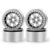 RC-Hub 4Pcs Aluminum 2.2'' Beadlock Wheel Rims for AX90018 1/10