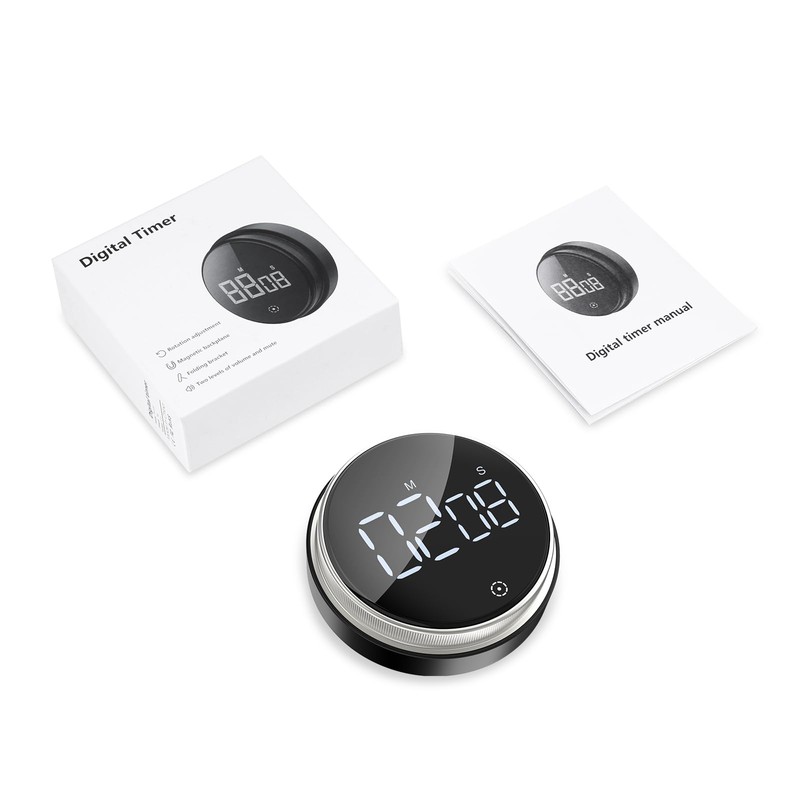 Ankilo Digital Timer for Cooking, Timer for Kids Battery Powered