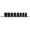KS Tools 515.0608 3/8" Hexagon impact socket set, short, 8