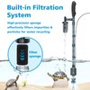 fishkeeper Aquarium Vacuum Gravel Cleaner, 25W 6 in 1 Multifunction