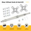 M MATI Rear Wheel Axle & Hub Kit for Yamaha