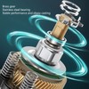 CC80 Water Drop Lure Fishing Reel 7.5:1 Long Range Micro