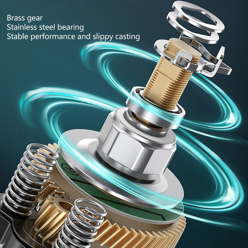 CC80 Water Drop Lure Fishing Reel 7.5:1 Long Range Micro