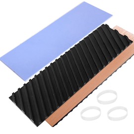 Hodyludy M.2 2280 SSD Heatsink Graphene Coating Copper Heat Sink, 70x20x2mm Laptop NVMe M.2 Heatsink with Silicone Thermal Pad for 2280 M2 SSD Laptop