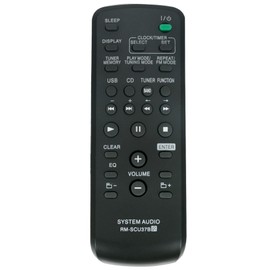 RM-SCU37B Replace Remote Applicable for Sony Home Audio System LBT-SH2000 MHC-ESX9 MHC-ESX8 MHC-ESX6 SS-SH2000 CMT-BX40R CMT-EH25 CMT-FX205 MHC-V3 MHC-V3 MHC-EX990 MHC-EC599 FST-SH2000 MHC-EC590