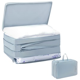 (Newest Double-Sided Storage) Travel Pouch, Travel Compression Bag, Space Saving, Cute, Compression Bag, Business Trip, Travel, Large Capacity, Storage Bag, Clothes Sorting, Multi-functional, Easy