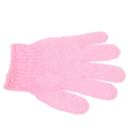 Beavorty 5-Piece Exfoliating Bath Gloves Set Nylon Shower Scrubbers for Deep Cleansing for Skin Types for Shower Use