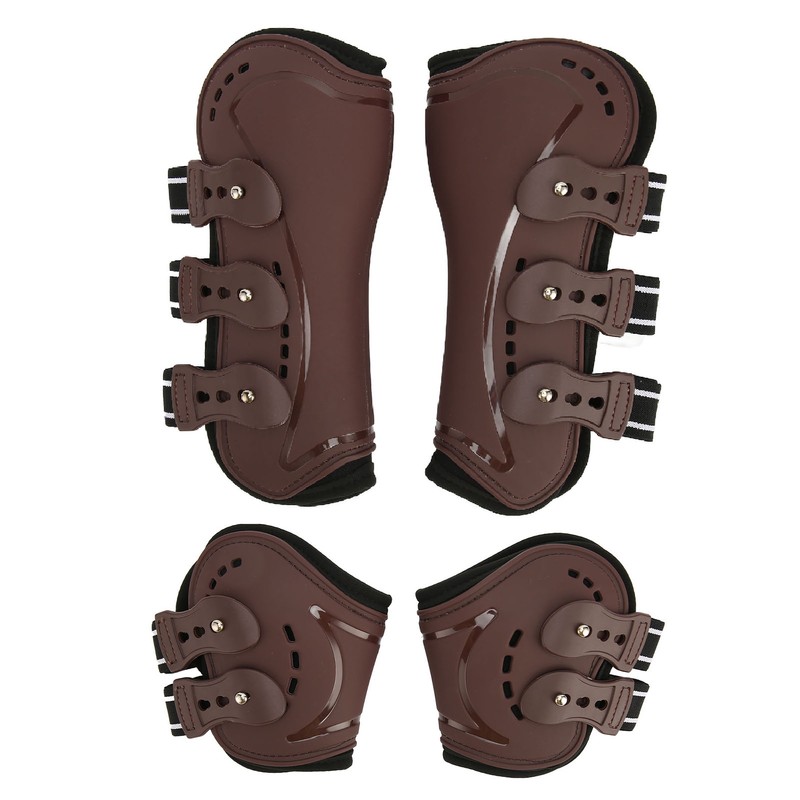 Horse Leg Guard Shock Absorption Protective Lightweight Adjustable Horse Front