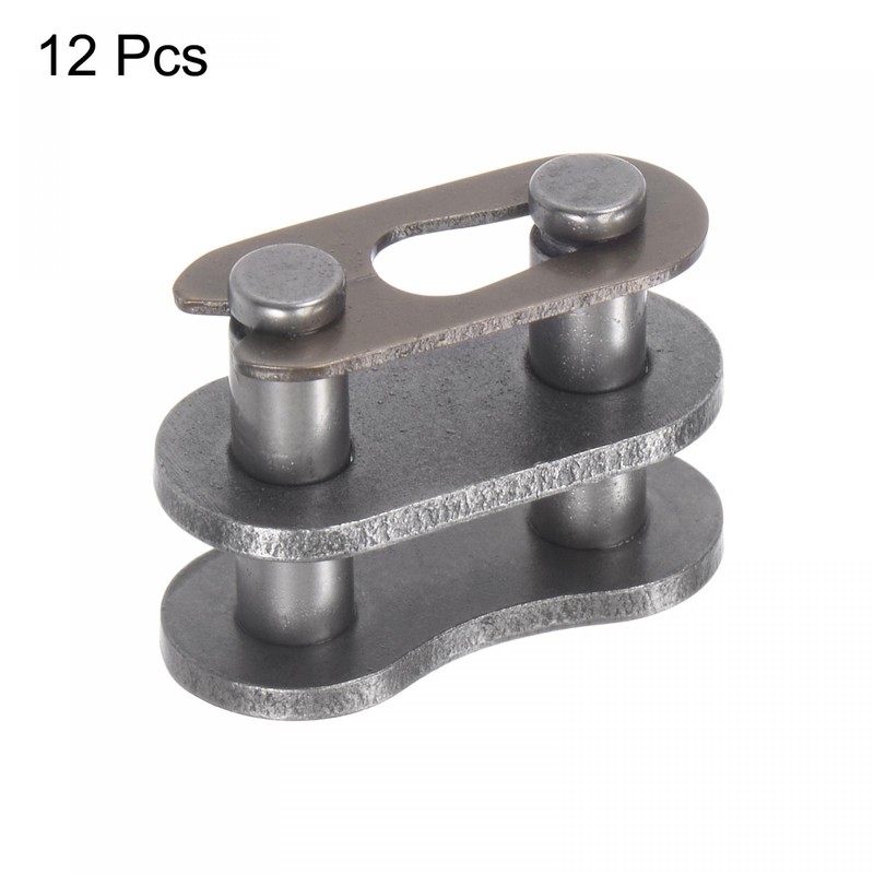 sourcing map 12Pcs Chain Master Connector Link Roller, 1/2" Pitch