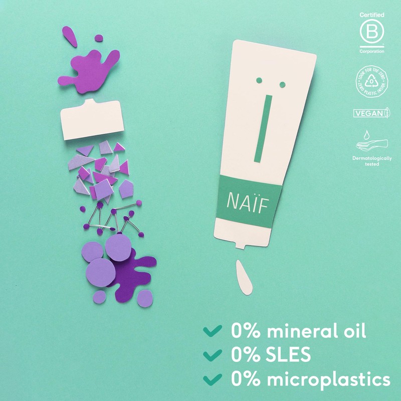 Naïf Cleansing Shower Gel Refill Pack – 500 ml –