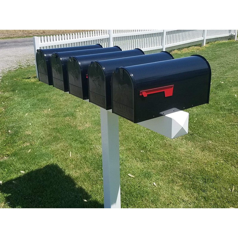 Handy Post for 5 S,M,L Mailboxes, 42-in x 54-in, Heavy