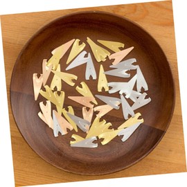 MAGICLULU 24pcs Retro Label Clips Premium Stainless Steel Bookmarks for Students Readers Decorative Clamp for Organizing Books Journals Documents Elegant Design