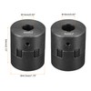 sourcing map Flexible Coupling Shaft 14 mm to 16 mm