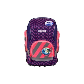 ergobag Visibility set with reflective strips, visibility set with reflective strips, pack cubo and cubo light purchased after July 2019, set of 3, pink (pink), Sports