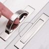 1 Pack Concealed Drawer Door Finger Insert Recessed Flush Pull