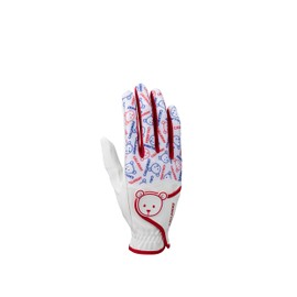 Callaway Glove BEAR DUAL WMS WHT/RED 21 24 (21 cm for both hands) White/Red Women's