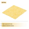 MECCANIXITY 35PCS Soldering Sponge 60 x 60mm Square with Holes
