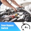 uxcell 1 Set 37.5cm 14.76" Universal Automotive Switched Fuse Bypass