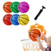 CHENGBAO Juego de 6 Piezas Mini Baloncesto，18CM Baloncesto para Niños