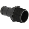 Banjo HB150-100 Polypropylene Hose Fitting, Adapter, 1-1/2" NPT Male x