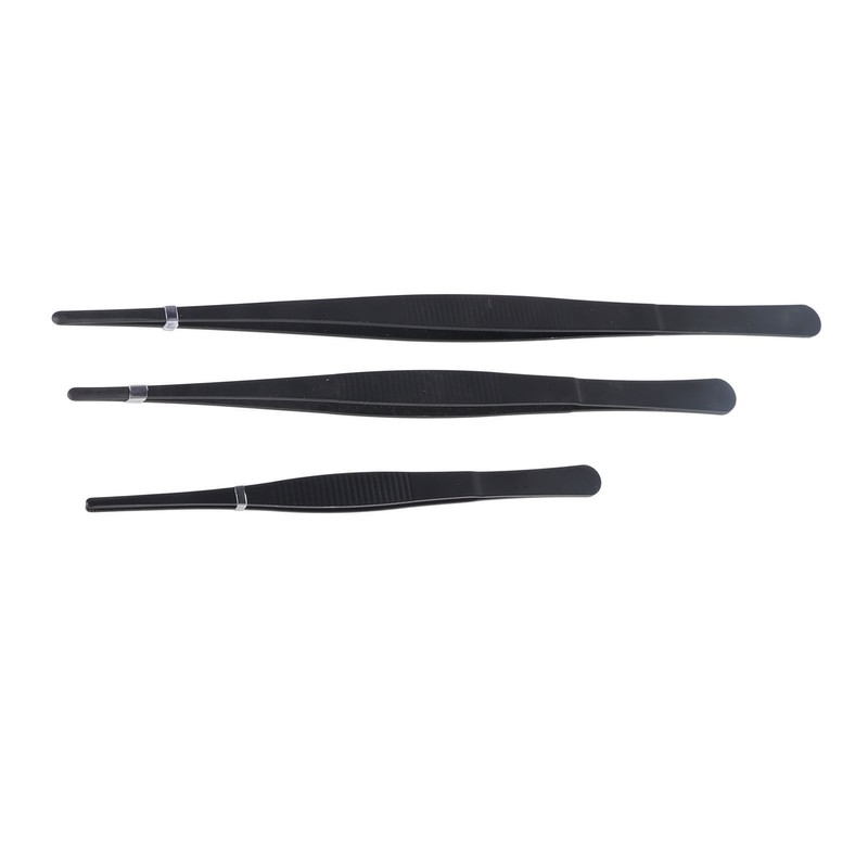 Reptile Feeding Tongs Prevent Slip Stainless Steel Thickened Reptile Feeding