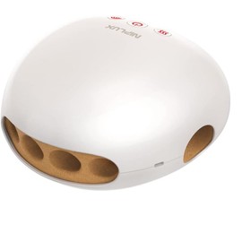 NIPLUX Hand Momi Hand Care Relaxation Device for Palm and Fingers, Heat, Pressure, Warm, Acupressure, Hand Rest, Moisturizing, Developed by Japanese Company, Cordless, Unisex, Christmas, New Year