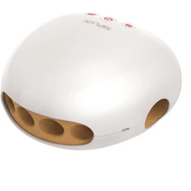 NIPLUX Hand Momi Hand Care Relaxation Device for Palm and Fingers, Heat, Pressure, Warm, Acupressure, Hand Rest, Moisturizing, Developed by Japanese Company, Cordless, Unisex, Christmas, New Year