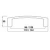 M4TEC Bow Kitchen Cabinet Door Handles – Stainless Steel Bedroom