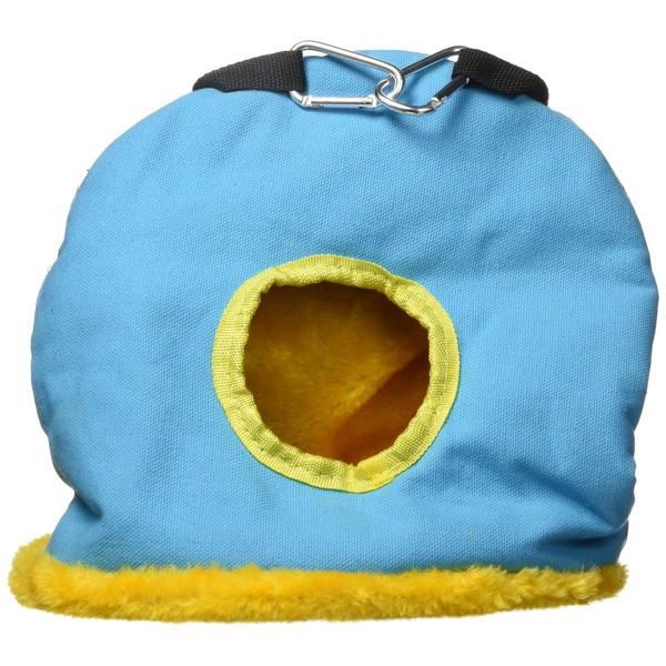 Prevue Pet Products BPV1169 Large Snuggle Sack Bird Nest with 3-1/2-Inch Opening, Colors Vary