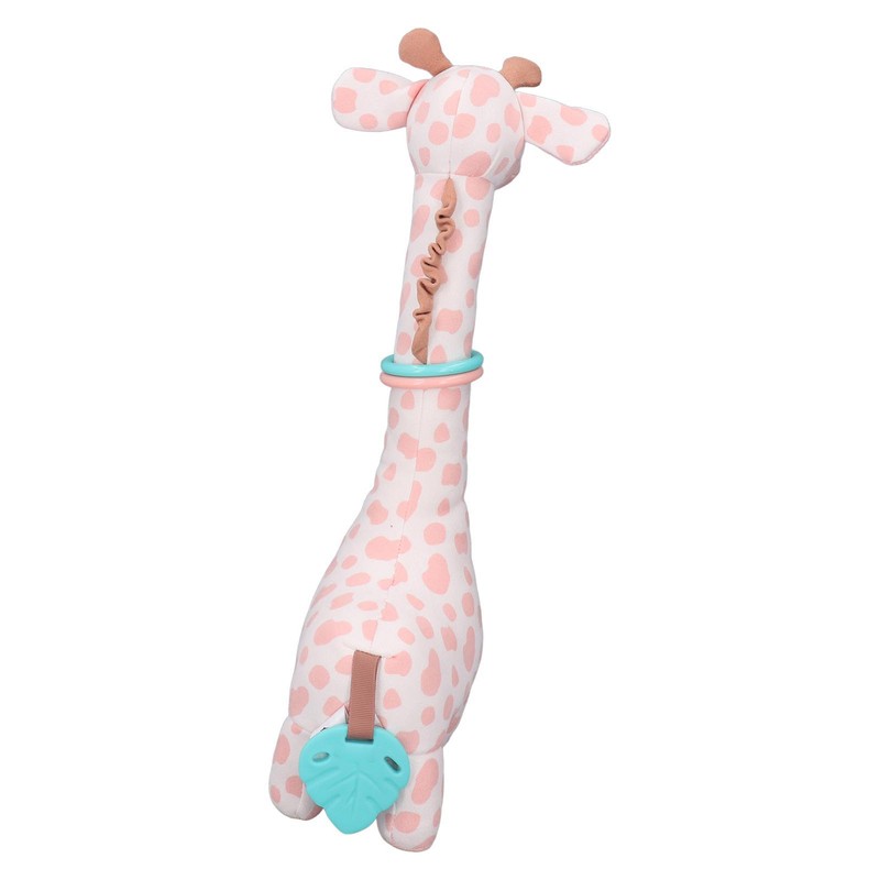 Plush Giraffe Teether Toy Fun Teether Design Cute Infant Plush