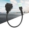 Diagnostic + 6 Pin to 16 Adapter Cable OBD2 Engine