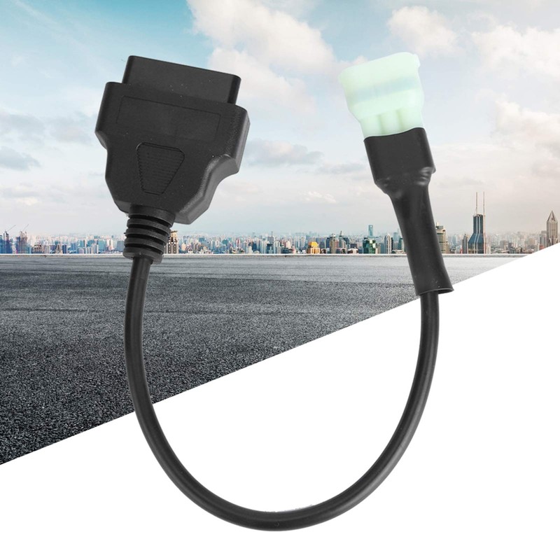 Diagnostic + 6 Pin to 16 Adapter Cable OBD2 Engine