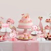 kreat4joy Tea Party Baby Shower Decoration Girl, 8pcs A Baby
