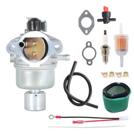 ALL-CARB 42-853-03-S Carburetor with M92359 Air Filter replacement for Kohler CV15 CV15S CV14 15HP Engine GY20574 LT155 Carb replacement 12-853-56 12-853-81 12-853-94-S 12-853-93-S with Gasket kit