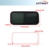 GXYWADY RV Horizontal Slide Window 30W x 15H Equipped with