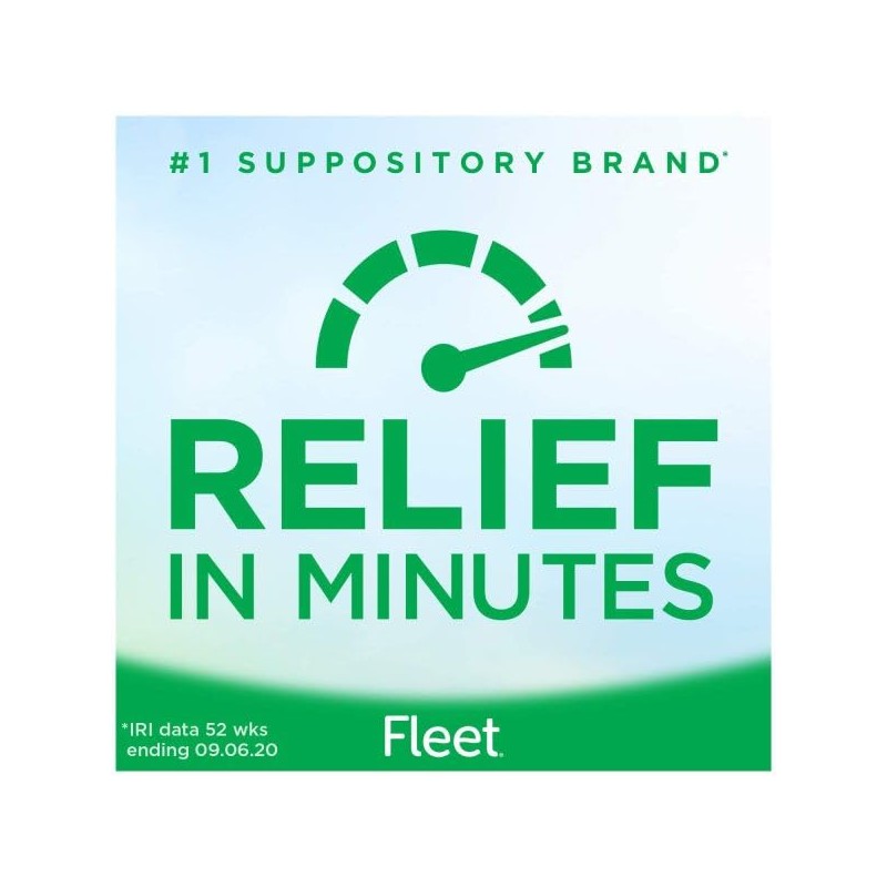 Fleet Liquid Glycerin Suppositories for Adult Constipation, 7.5 mL, 4