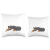 Kaisi Drawing,snooze,snooze,dream Sleep,dream Pajamas, Snooze Light Child, Doberman. Sleep Throw