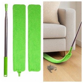 Retractable Gap Dust Cleaner for Hard-to-Reach Spaces