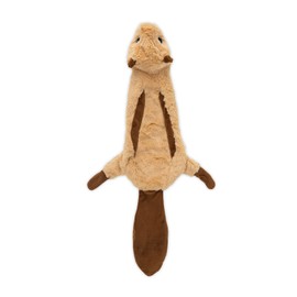 Best Pet Supplies Squeaky Dog Toys with Soft Durable Fabric for Small, Medium and Large Pets Interactive Toy for Indoor Play, Supports Active Biting and Play - Squirrel, Medium