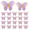 Wettarn 20 Pcs Butterfly Centerpieces for Tables Butterfly Party Decorations